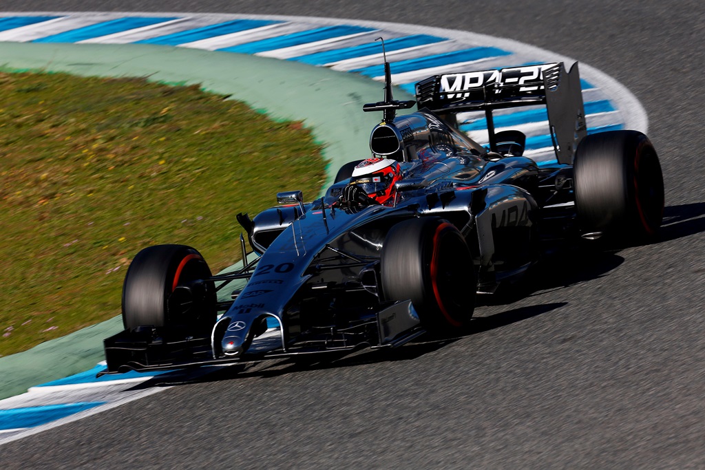 Kevin Magnussen leverede en god indsats på Jerez
(Foto: McLaren Media)